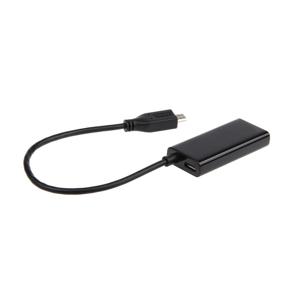 Adattatore MicroUSB / HDMI Maschio / Femmina colore Nero - Foto 1